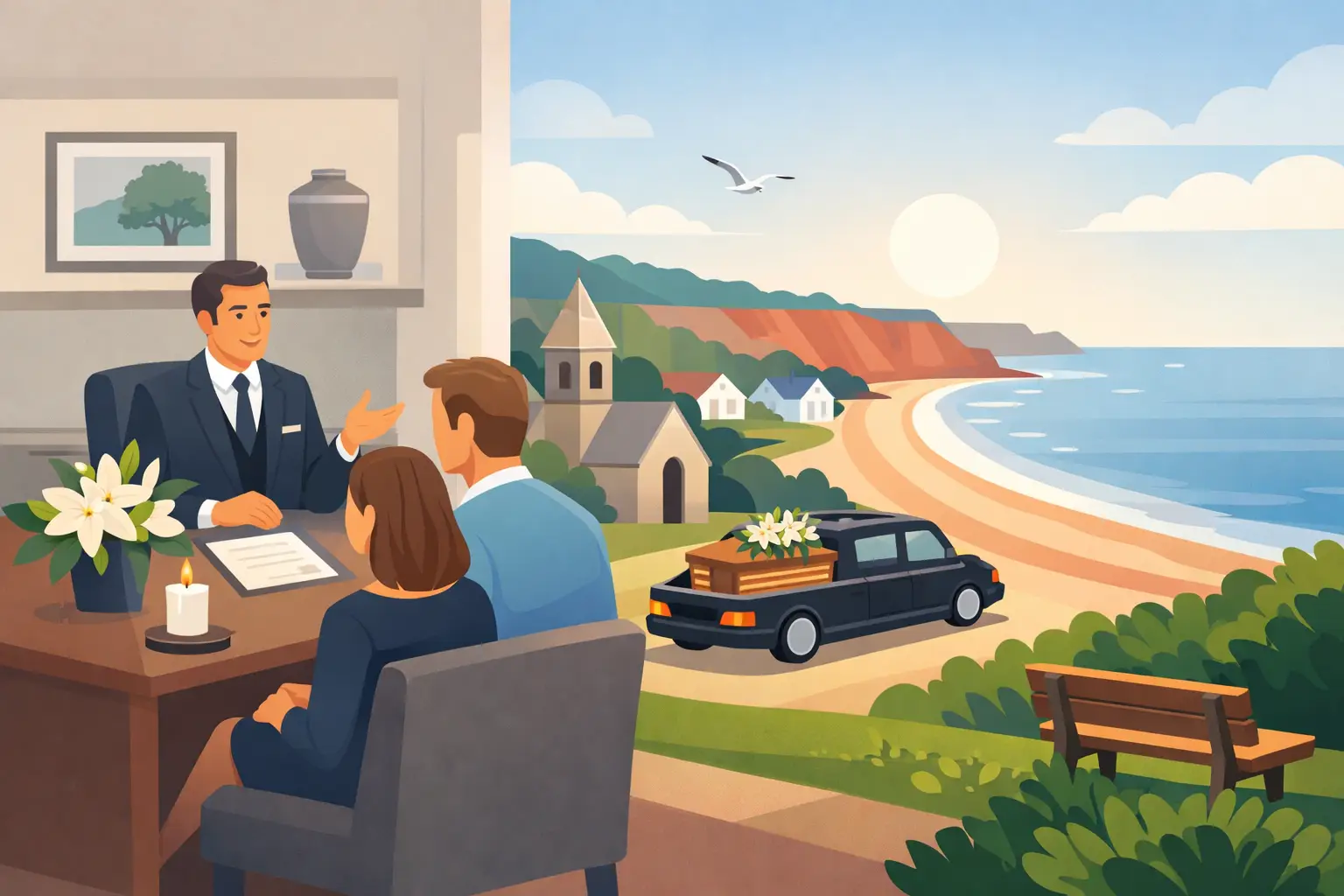 Choosing a Funeral Director Budleigh Salterton