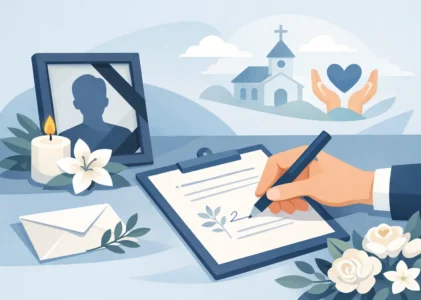 How to Write Funeral Notice with Care