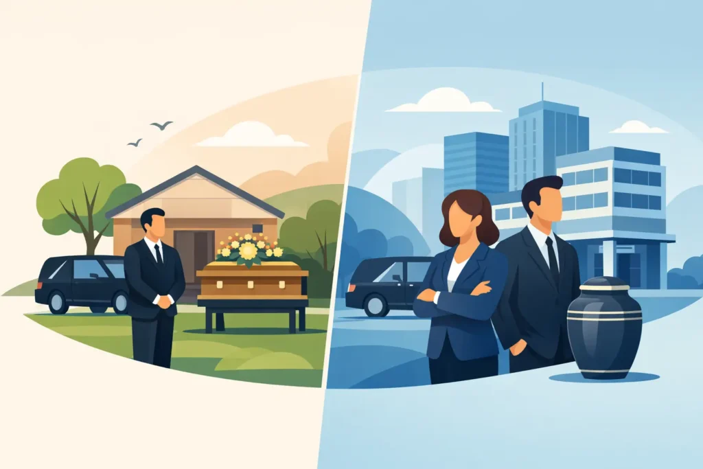Independent or Corporate Funerals?
