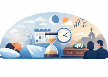 How Long After Death Funeral Usually Happens