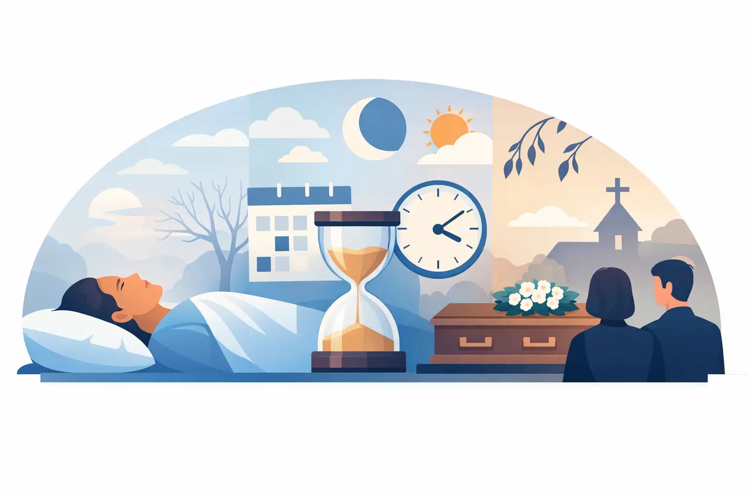 How Long After Death Funeral Usually Happens