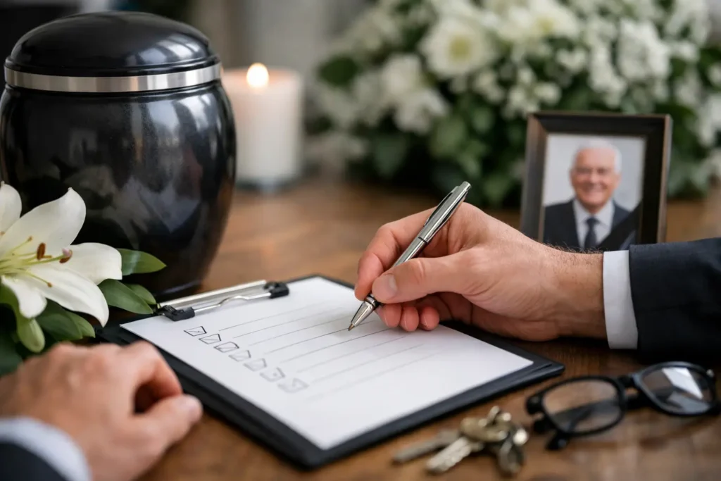 Arranging a Funeral Checklist That Helps