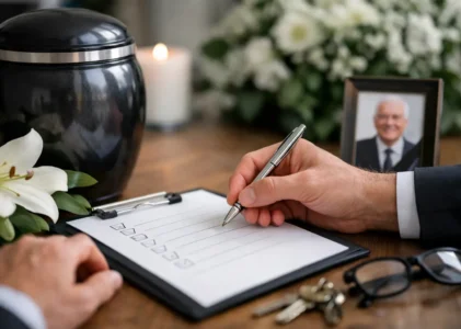 Arranging a Funeral Checklist That Helps